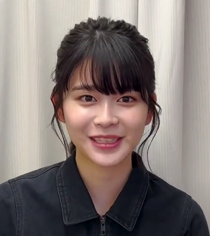 ポニーテールの横田真子