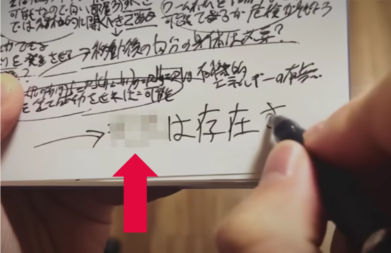 星野源のMad Hopeのミュージックビデオ出でてくるメモ書き