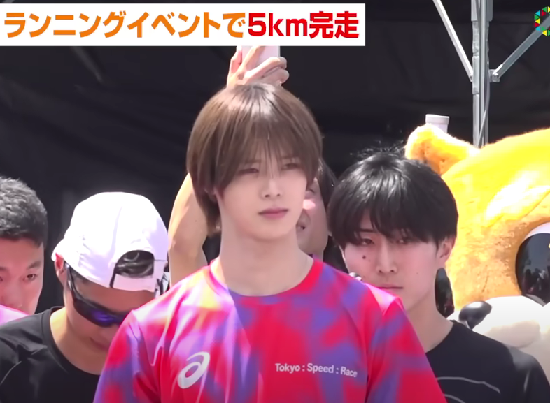 ランニングする&TEAMのK