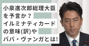 スーツ姿の小泉進次郎