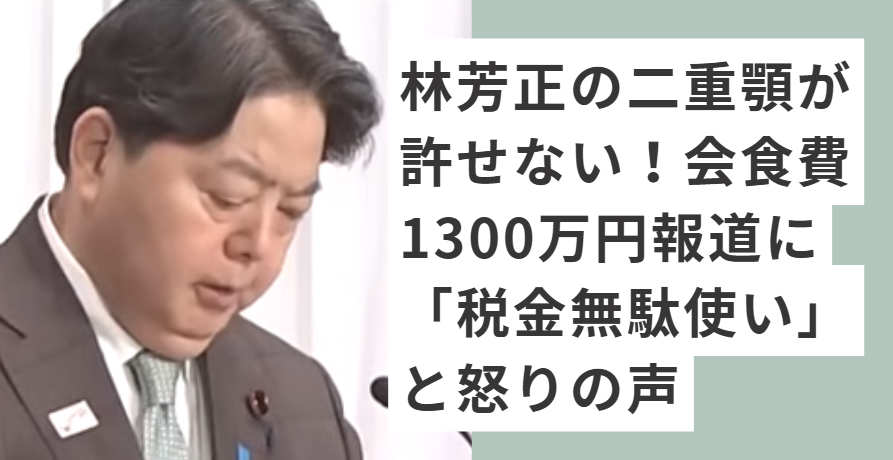 うつむいてしゃべる林芳正