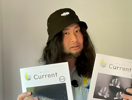 帽子を被っている平坂寛