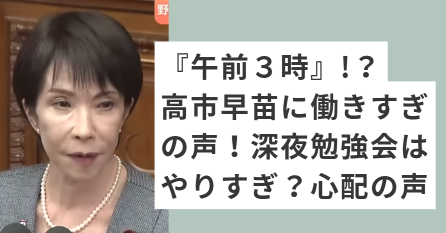 グレーのスーツを着る高市早苗