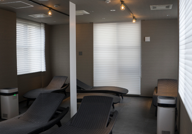 サウナタイガーの一室